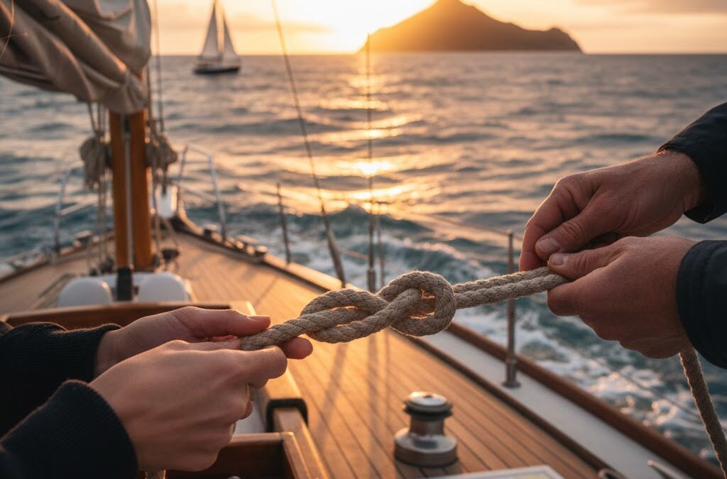 🧭 L’Arte Segreta del Marinaio: I 6 Nodi Che Salvano la Vita